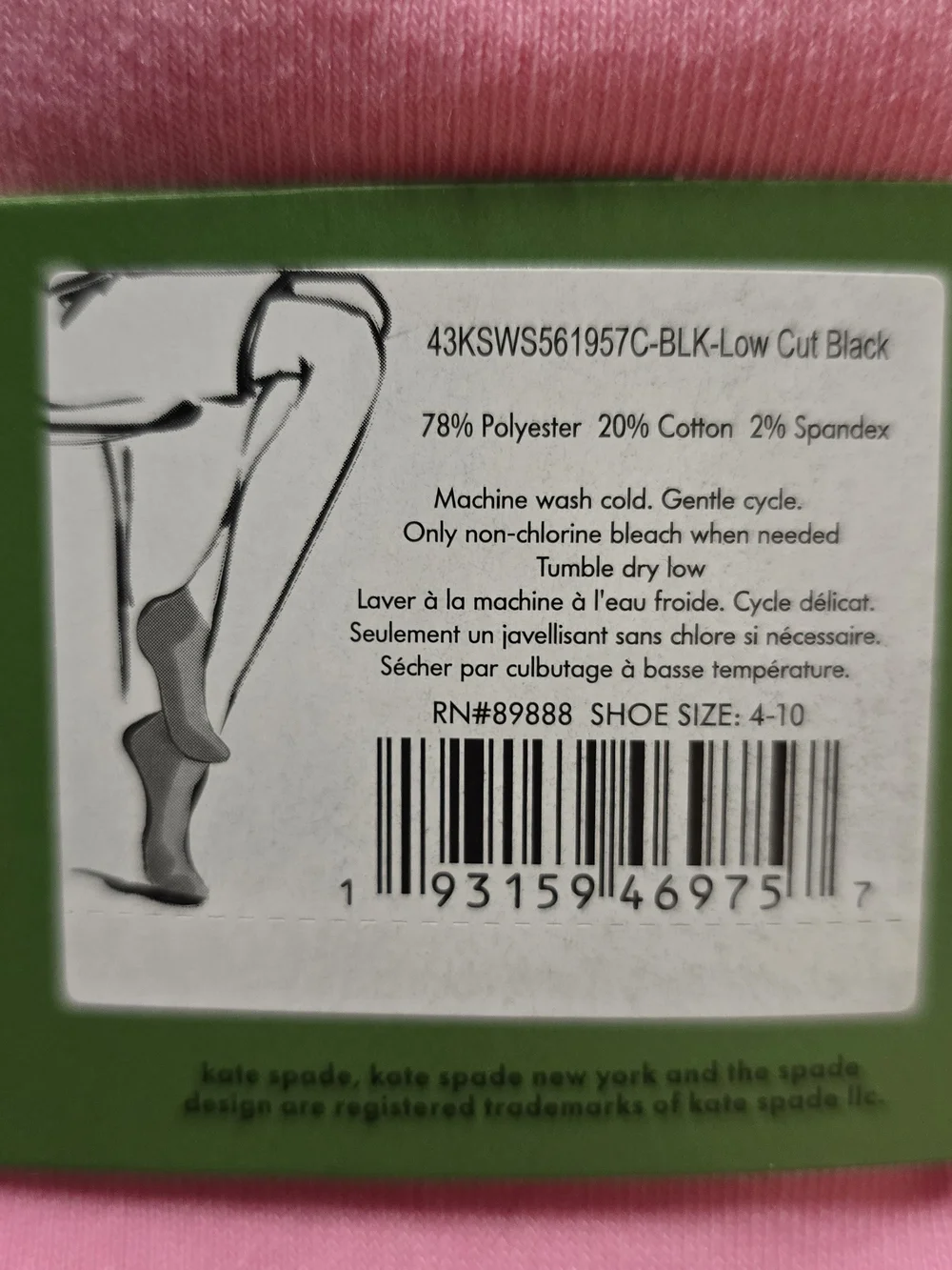kate spade Low-Cut Socks